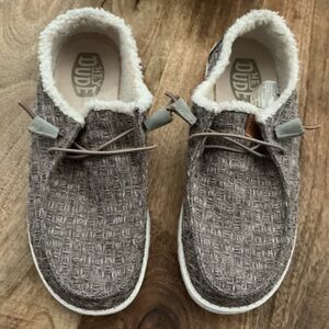 Womens HEYDUDE Wendy Slip-On Casual Shoe - Taupe